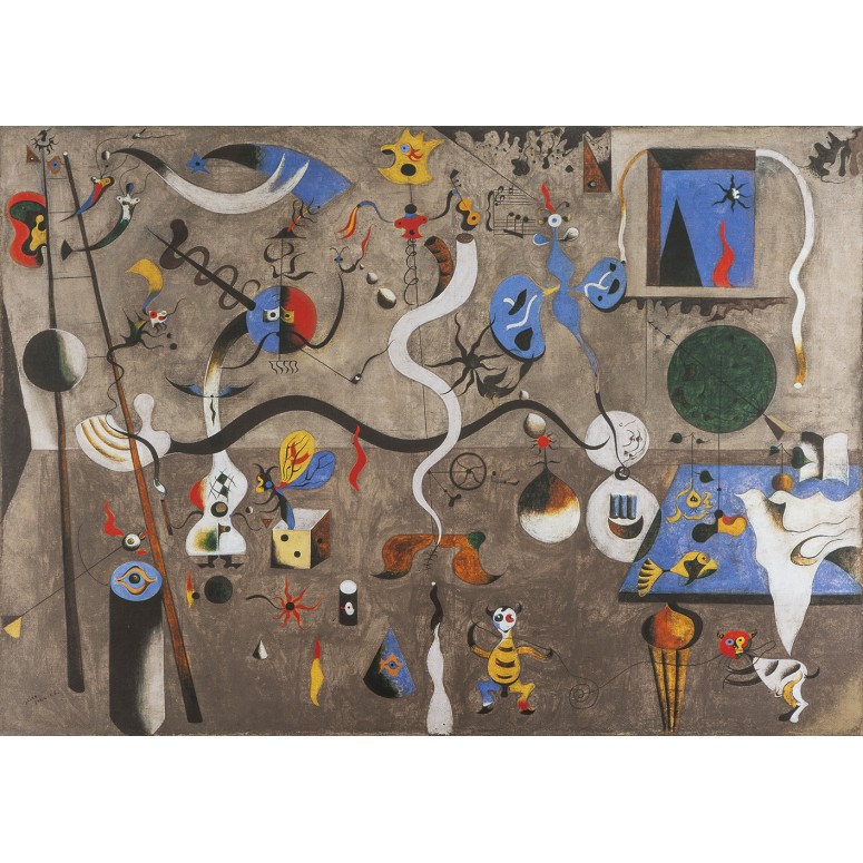 PUZZLE 1000 pcs - The Harlequin's Carnival - Miro, 1924-1925 - BLUEBIRD-0