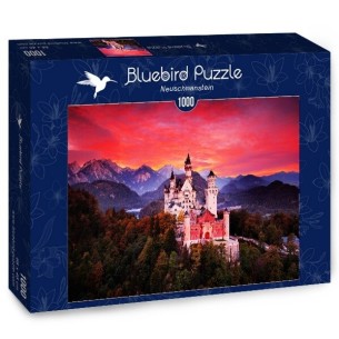 PUZZLE 1000 pcs - Neuschwanstein  - BLUEBIRD