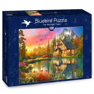 PUZZLE 1000 pcs - Mountain Cabin - BLUEBIRD