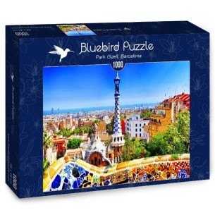 PUZZLE 1000 pcs - Parque Guell  - BLUEBIRD