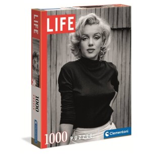 PUZZLE 1000 LIFE - Marylin Monroe - CLEMENTONI