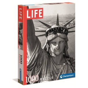 PUZZLE 1000 LIFE - Estátua da Liberdade - CLEMENTONI
