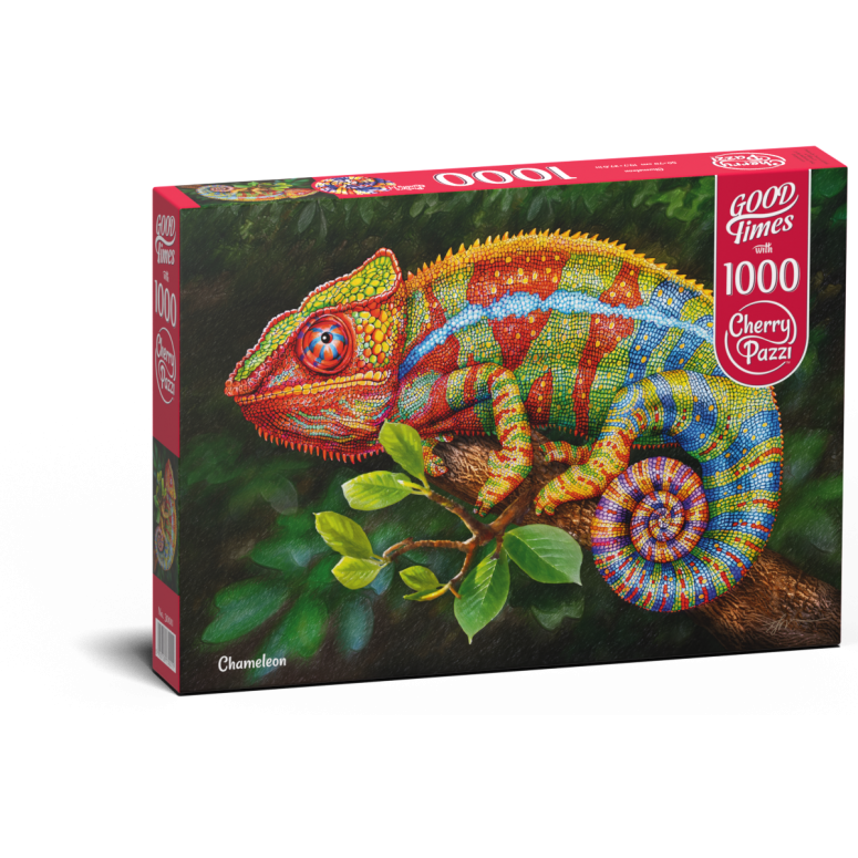 PUZZLE 1000 pcs - Camaleão - CHERRY PAZZI