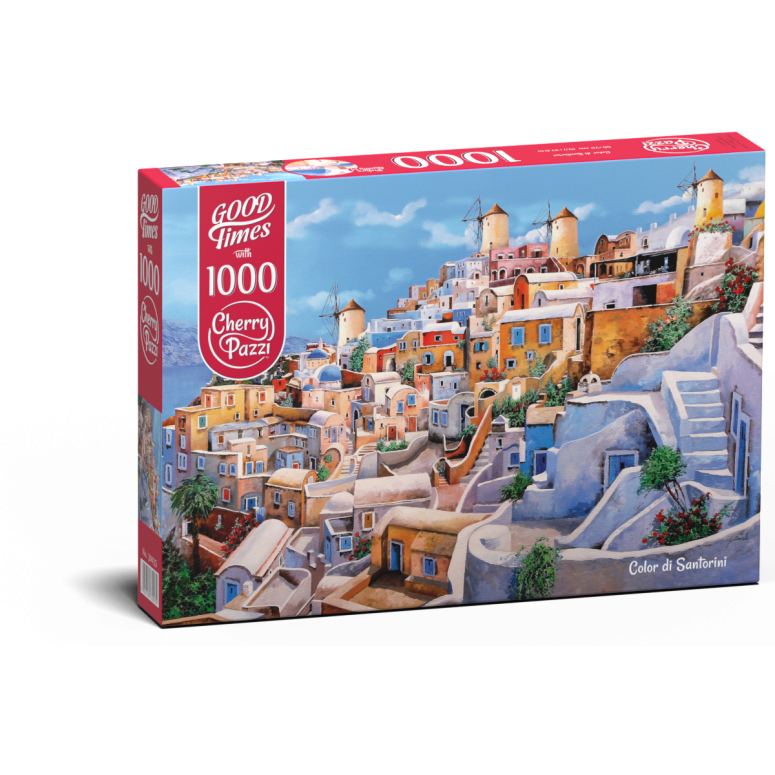 PUZZLE 1000 pcs - Cores de Santorini - CHERRY PAZZI