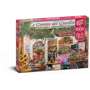 PUZZLE 1000 pcs - Le Gemme del Giardino - CHERRY PAZZI