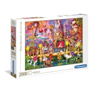 PUZZLE 2000 HQ Circus - CLEMENTONI