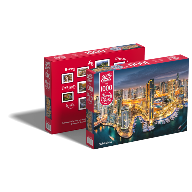 PUZZLE 1000 pcs Dubai Marina CHERRY PAZZI 9,95 € Puzzles...
