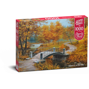 PUZZLE 1000 pcs - Autumn in an old park - CHERRY PAZZI