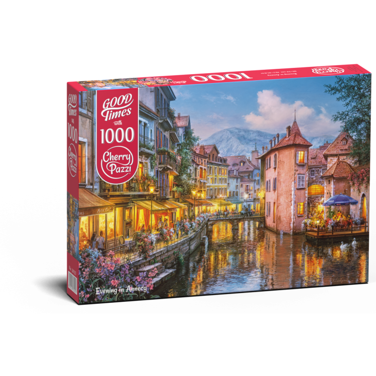 PUZZLE 1000 pcs - Evening in Annecy - CHERRY PAZZI