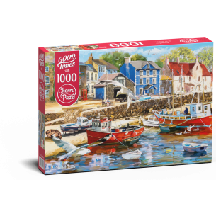 PUZZLE 1000 pcs - Coastal Town - CHERRY PAZZI