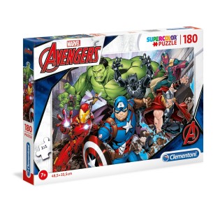 PUZZLE Super 180 pcs Avengers- CLEMENTONI