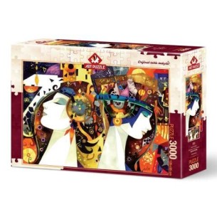 PUZZLE 3000 pcs Stuborn & Pride - ART PUZZLE