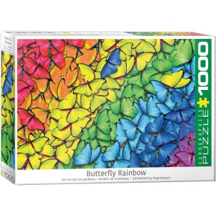 PUZZLE 1000 pcs -  Butterfly Rainbow - Eurographics