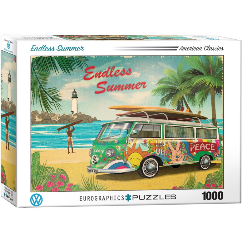 PUZZLE 1000 pcs VW Endless Summer - Eurographics