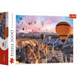 PUZZLE 3000 Balões sobre Cappadocia - TREFL