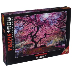 PUZZLE 1000 pcs - Pink Tree- Anatolian