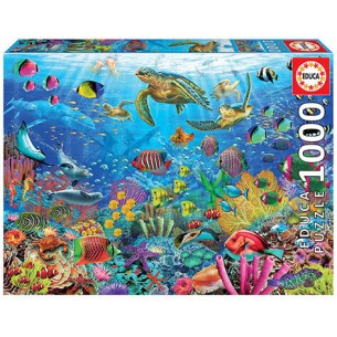 PUZZLE 1000 pcs Tartarugas - EDUCA