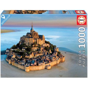 PUZZLE 1000 pcs Mont Saint Michel - EDUCA