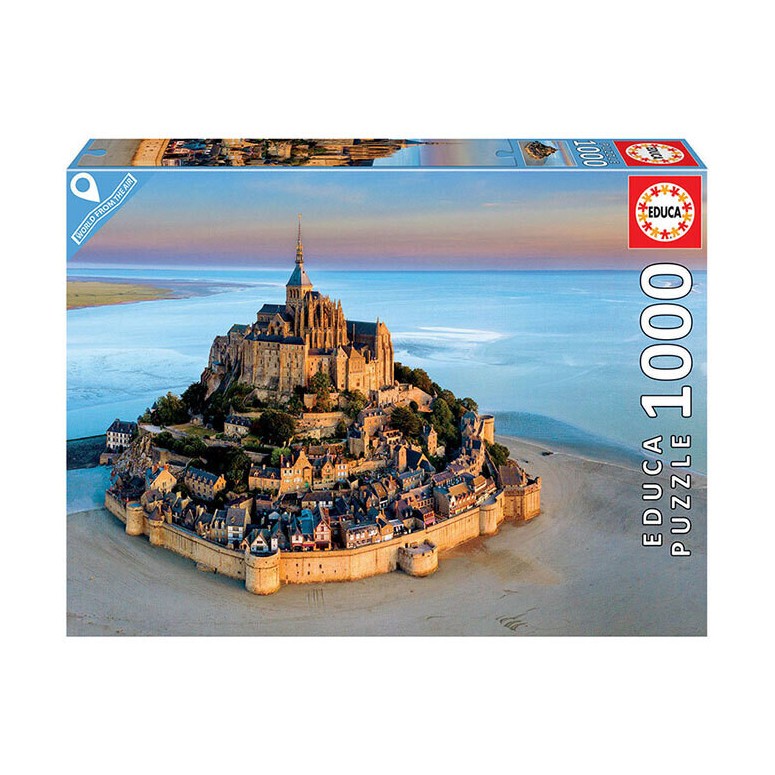 PUZZLE 1000 pcs Mont Saint Michel - EDUCA