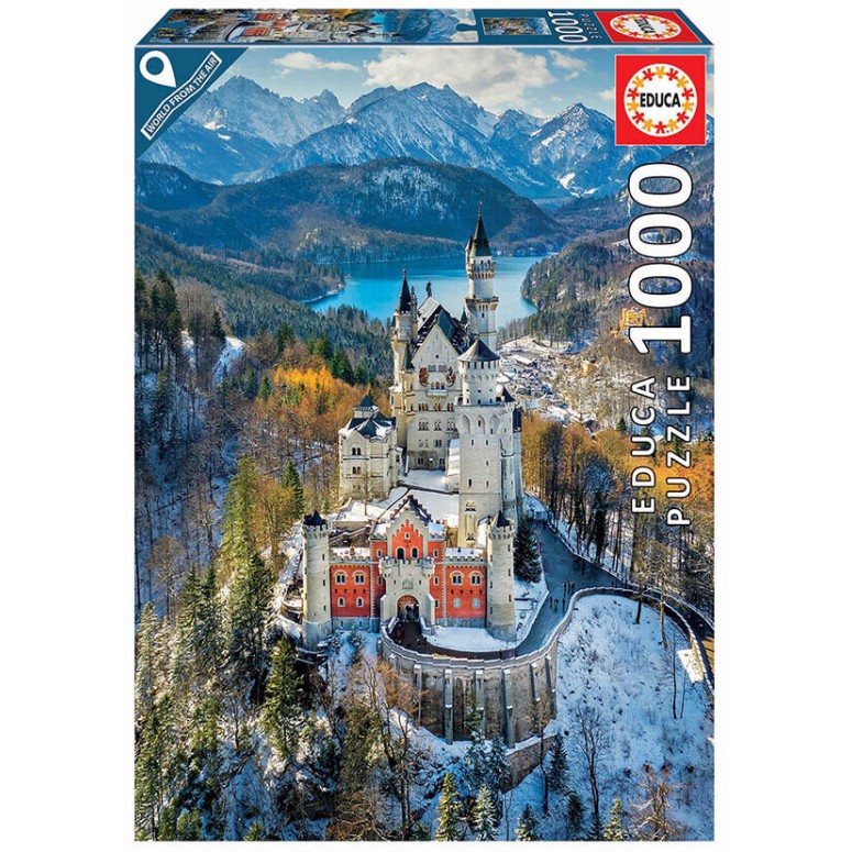 PUZZLE 1000 pcs Neuschwanstein - EDUCA