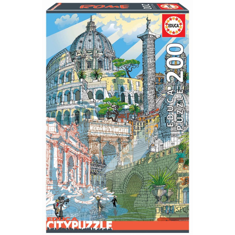 PUZZLE 200 pcs Roma - EDUCA