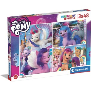 PUZZLE My Little Pony - 3x48pcs - CLEMENTONI