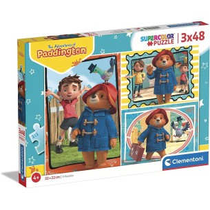 PUZZLE Padington - 3x48 pcs - CLEMENTONI