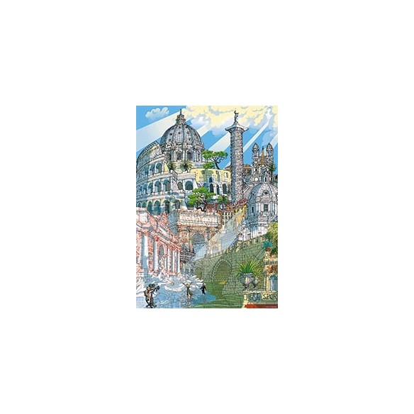 PUZZLE 200 pcs Roma - EDUCA-0