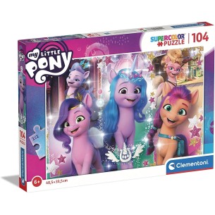 PUZZLE Super 104 pcs My Little Pony -- CLEMENTONI
