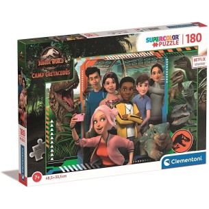 PUZZLE Super 180 pcs Parque Jurássico - CLEMENTONI