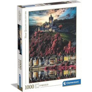 PUZZLE 1000 HQ Cochem Castle - CLEMENTONI