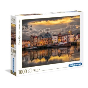 PUZZLE 1000 HQ Dutch Dreamworld - CLEMENTONI