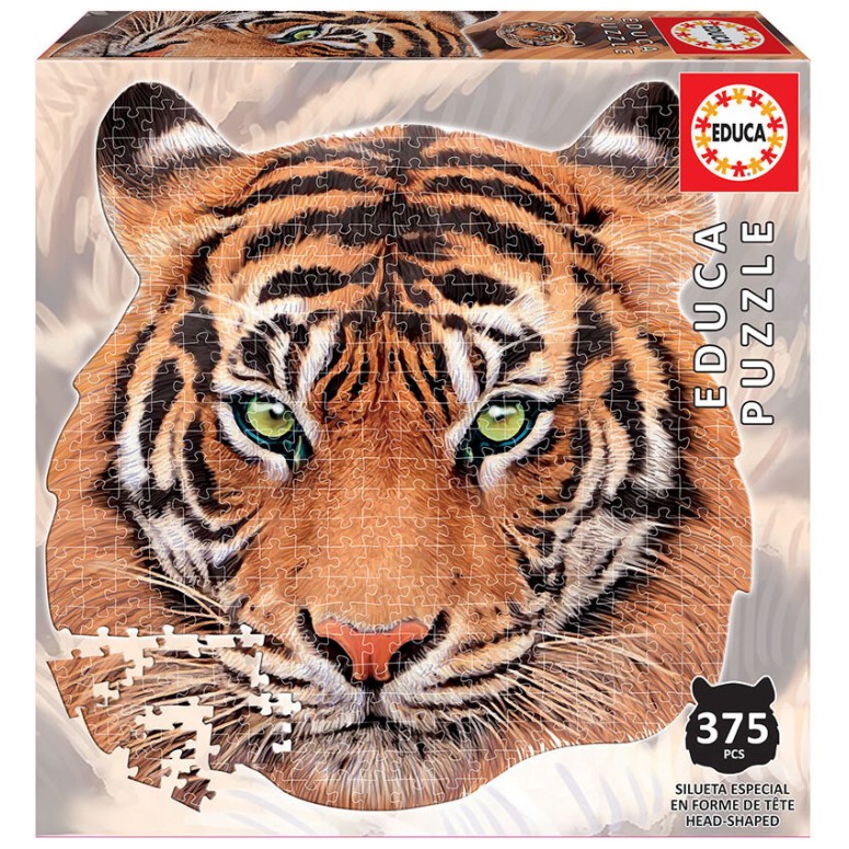 PUZZLE Silhueta 375 pcs TIGRE - EDUCA