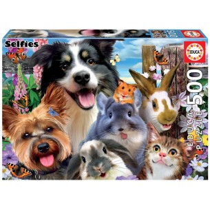 PUZZLE 500 pcs Amigos do Pátio #Selfie - EDUCA