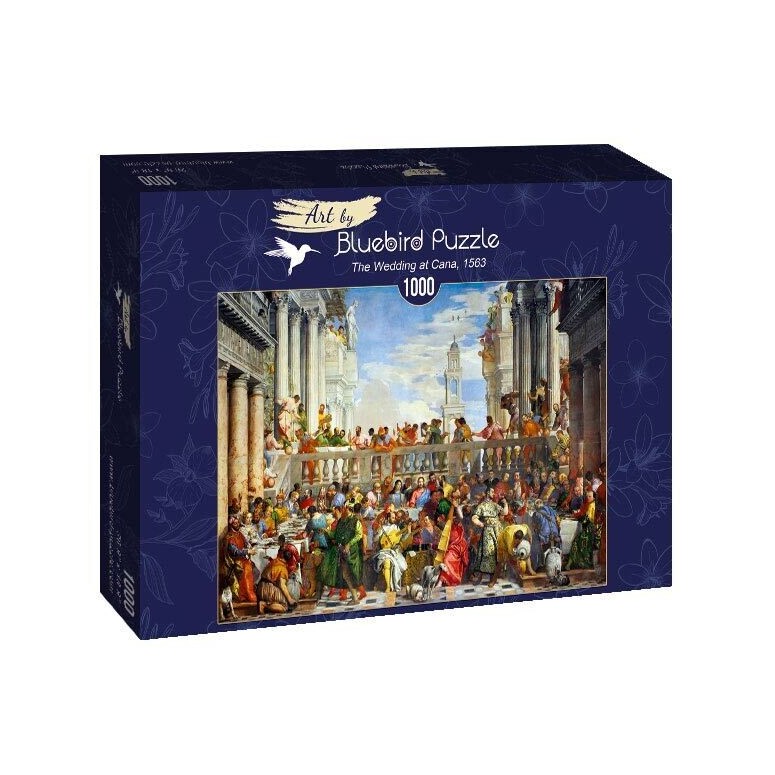 PUZZLE 1000 pcs - Bodas de Caná, 1563  - BLUEBIRD