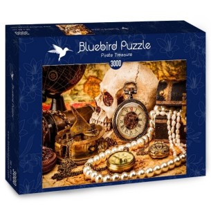 PUZZLE 3000 pcs - Tesouro Pirata - BLUEBIRD