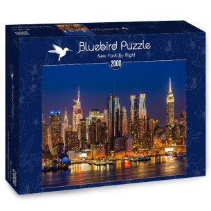 PUZZLE 2000 pcs - New York by Night  - BLUEBIRD