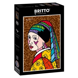 PUZZLE 1500 pcs - Dutch Icon, Romero Britto - BLUEBIRD