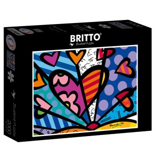 PUZZLE 2000 pcs - Sunset, Romero Britto - BLUEBIRD