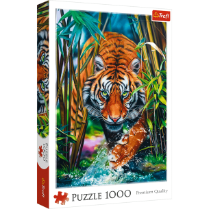 PUZZLE 1000 pcs - Tigre -...