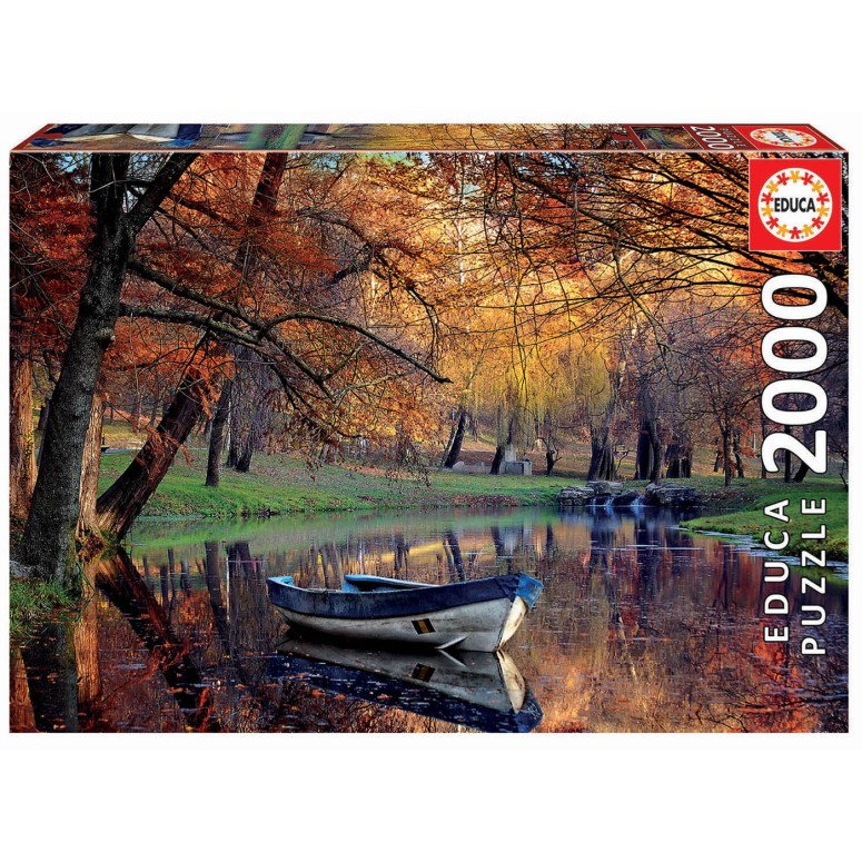 PUZZLE 2000 pcs -Barco no Lago- EDUCA