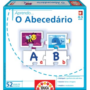 PUZZLE - Aprendendo o Abecedário - EDUCA