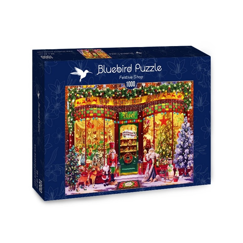 PUZZLE 1000 pcs -Festive Shop  - BLUEBIRD