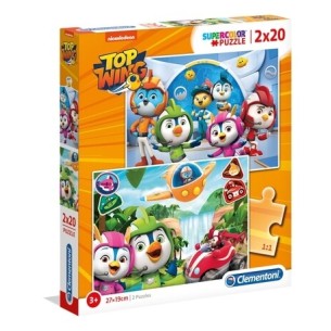 PUZZLE Top Wing 2x20 pcs - CLEMENTONI