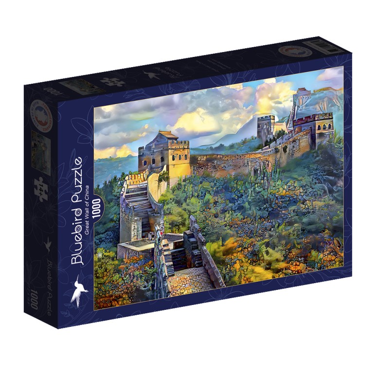 PUZZLE 1000 pcs - Great Wall of China - BLUEBIRD