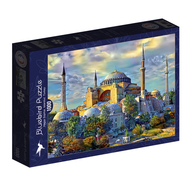 PUZZLE 1000 pcs -Hagia Sophia, Istanbul - Turkey-BLUEBIRD