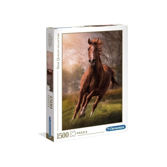 PUZZLE 1500 HQ The Horse - CLEMENTONI