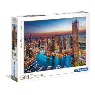 PUZZLE 1500 HQ Dubai Marina - CLEMENTONI