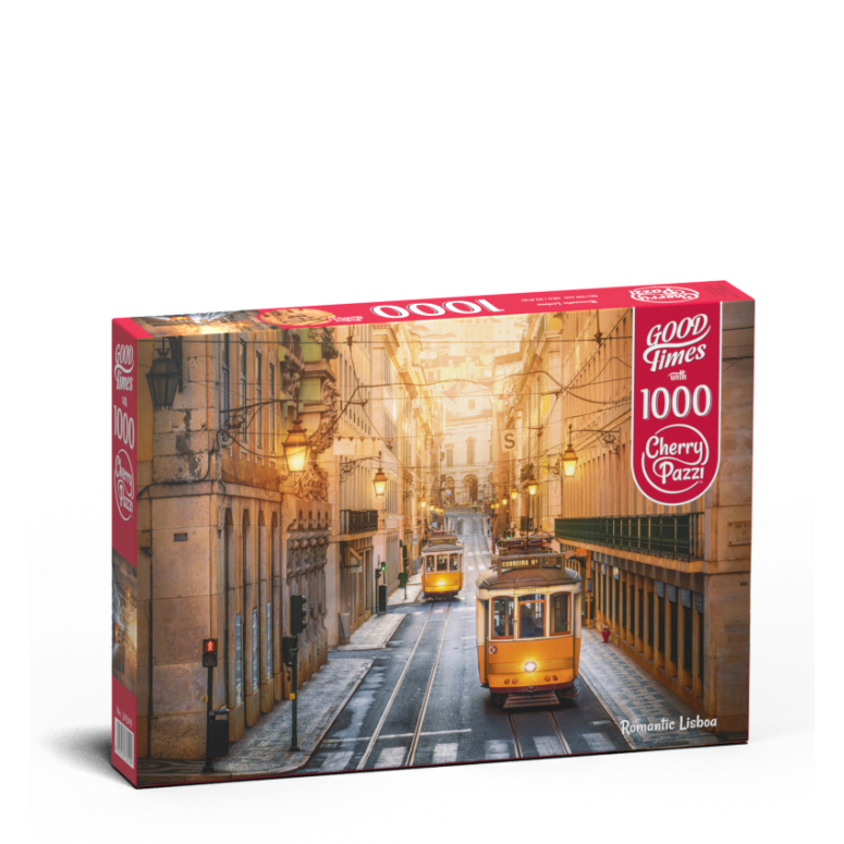 PUZZLE 1000 pcs - Romantic Lisboa - CHERRY PAZZI