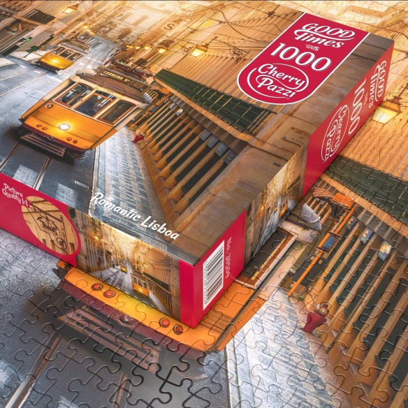 PUZZLE 1000 pcs - Romantic Lisboa - CHERRY PAZZI
